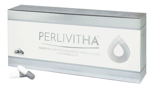 Suplemento Ditario Perlivitha Acido Hialuronico 30 Capsulas