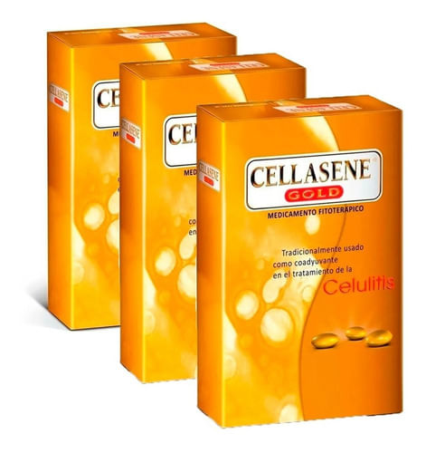 Tratamiento Anti Celulitis Cellasene Gold 90 Capsulas