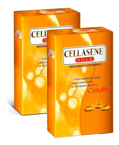 Tratamiento Anti Celulitis Cellasene Gold 60 Capsulas