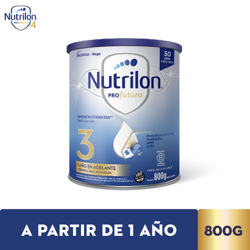 Leche Maternizada Nutrilon 3 800gr
