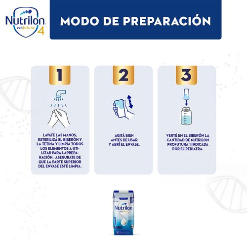 Combo Leche Maternizada Nutrilon 1 200ml 24 unidades