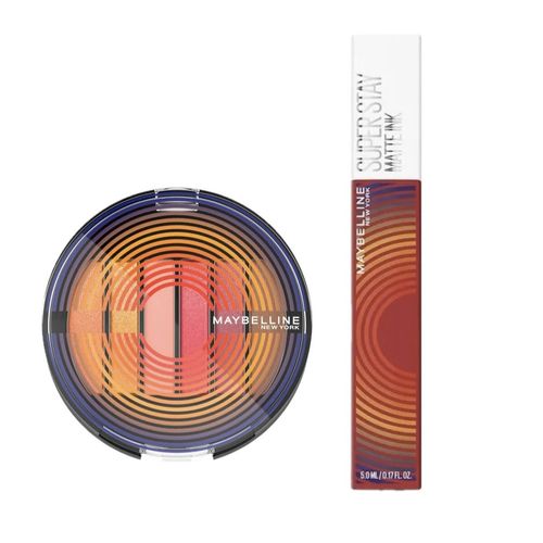 Combo Labial Mate Maybelline Music Collection Pioneer y Sombras