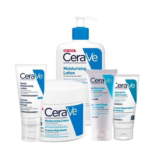 Combo Cerave Hidratacion Completa 5 unidades