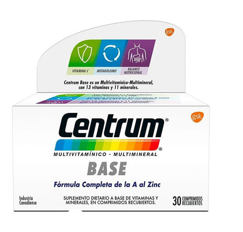 Suplemento Dietario Centrum 30 Comprimidos