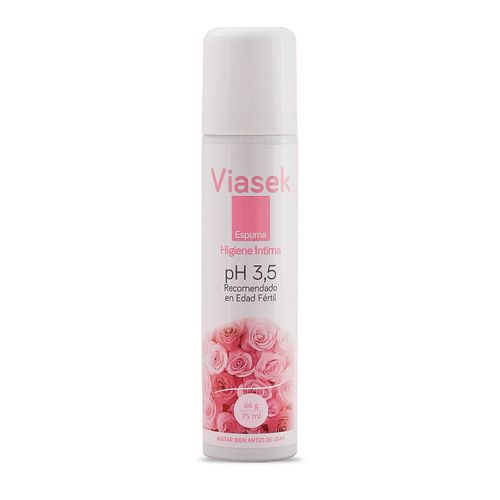 Espuma Intima Viasek Ph 3.5 Edad Fertil 75ml