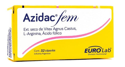 Suplemento Dietario Eurolab Azidac Fem 32 Capsulas