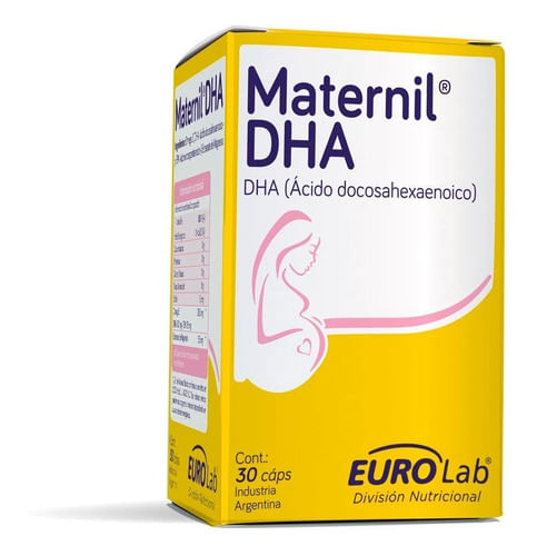 Suplemento Dietario Eurolab Maternil Dha 30 Capsulas
