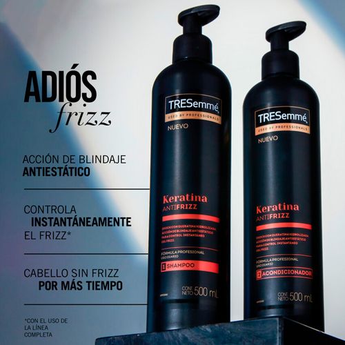 Shampoo Tresemme Keratina Antifrizz 500ml