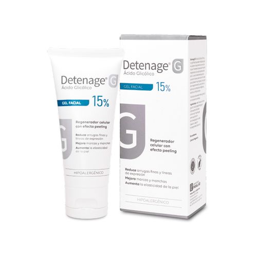 Gel Facial Antiedad Detenage G 15 Acido Glicolico 50gr