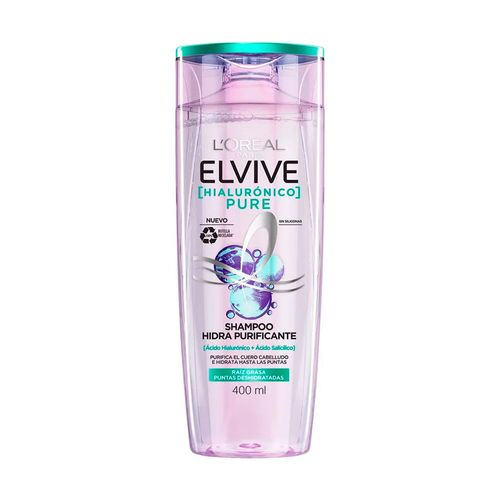 Shampoo Elvive Hilauronic Pure 400ml