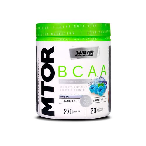 Suplemento Deportivo Star Nutrition Mtor BCAA Blue Raz 270gr