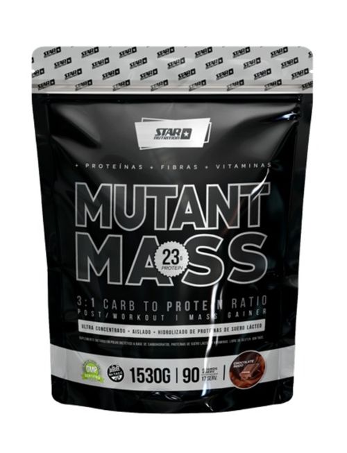 Suplemento Deportivo Star Nutrition Mutant Mass Chocolate 1530gr