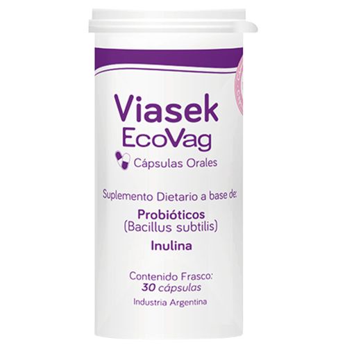 Suplemento Dietario Viasek Ecovag 30 Capsulas
