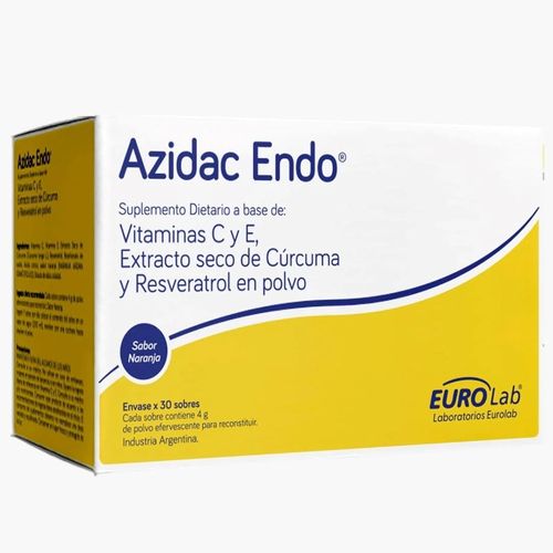Suplemento Dietario Eurolab Azidac Endo 30 Sobres