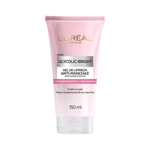 Gel Limpieza Glycolic Bright Loreal Paris 150ml