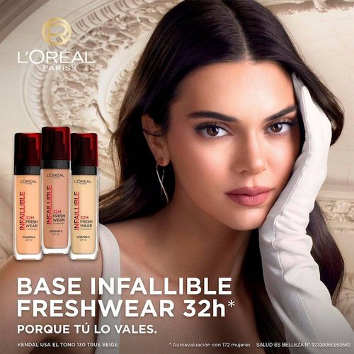 Base Liquida Loreal Paris Inflallible Fps 25
