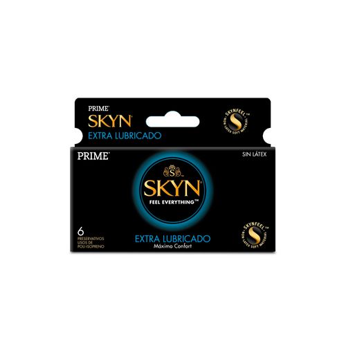 Preservativo Prime Skyn Extra Lubricado 6 unidades