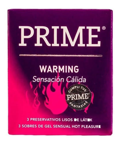 Preservativo Prime Warning 3 unidades