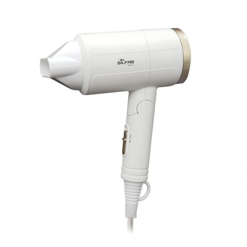 Secador Pocket Silfab Plegable Blanco By-573d