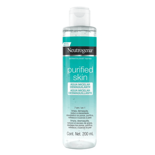 Agua Micelar Neutrogena Purified Skin 200ml