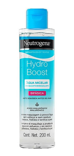 Agua Micelar Bifasica Neutrogena Hydro Boost 200ml