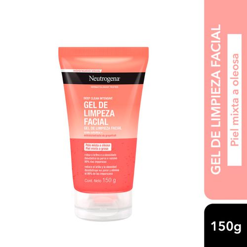 Gel de Limpieza Facial Neutrogena Deep Clean Pomelo 150gr