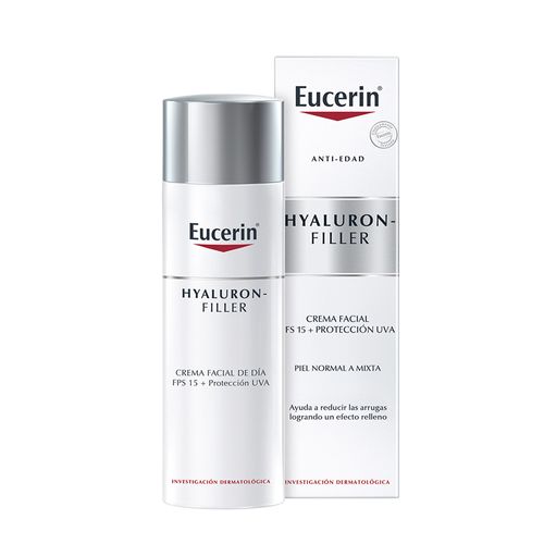 Emulsion Eucerin Hyaluron Filler Piel Normal Mixta 50ml