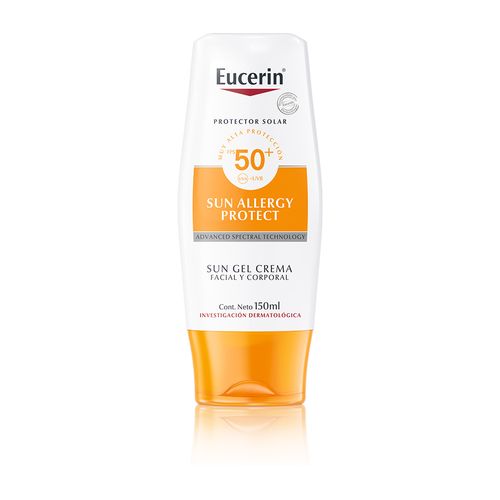 Protector Solar Facial Eucerin Gel Crema Fps50 150ml