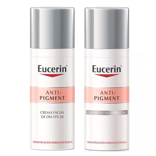 Combo Eucerin Antipigment Crema Dia y Noche