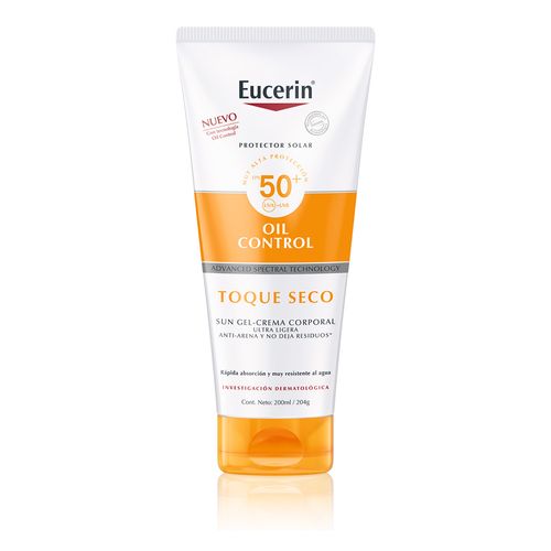 Protector Solar Corporal Eucerin Toque Seco Fps50 200ml