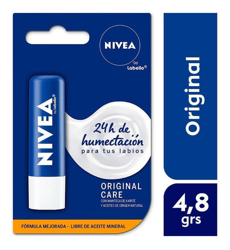 Protector Labial Nivea By Labello Original Care