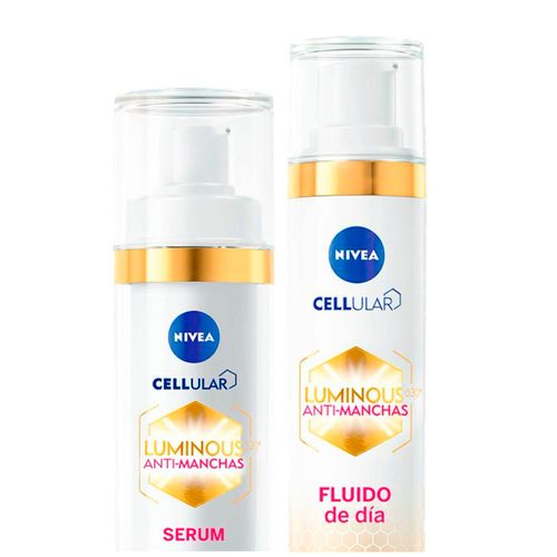 Combo Nivea Serum y Fluido Anti ManchasCellular Luminous 630