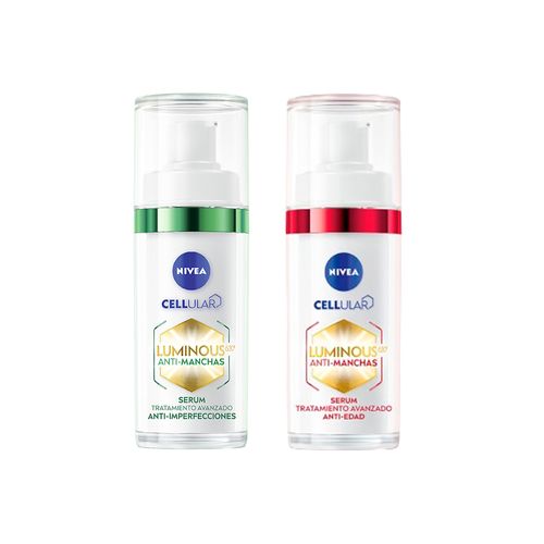 Combo Nivea Cellular Serum Anti Edad y Anti Imperfecciones