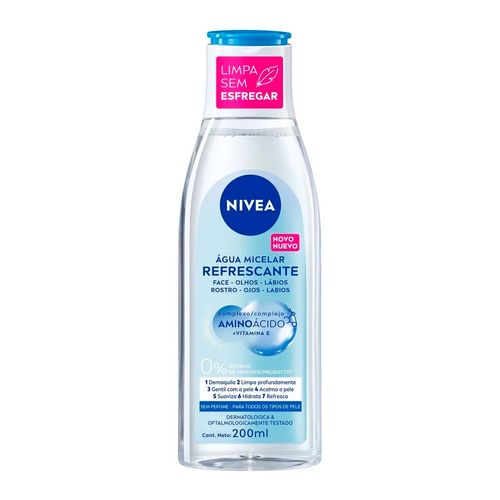 Agua Micelar Refrescante Nivea 200ml