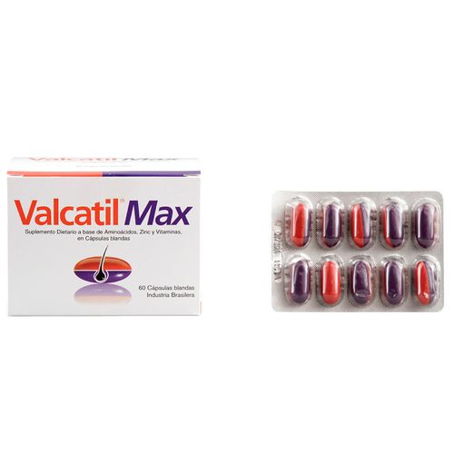 Suplemento Dietario Valcatil MAX 60 Comprimidos