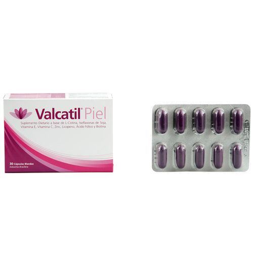 Suplemento Dietario Valcatil Firmeza 30 Capsulas Blandas