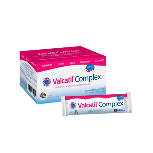 Suplemento Dietario Valcatil Complex Frutos Bosque 15 Sticks
