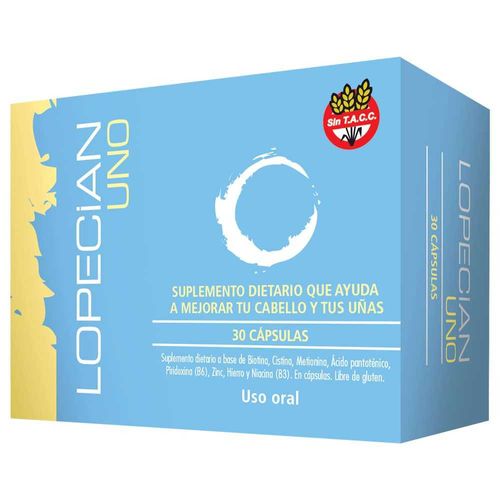 Suplemento Capilar Lopecian UNO 30 Capsulas