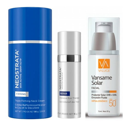 Combo Neostrata Skin Active Protector Solar, Cuello y Contorno Ojos