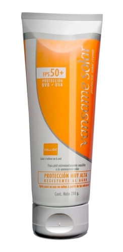 Protector Solar Crema Vansame Fps50 Corporal 200gr