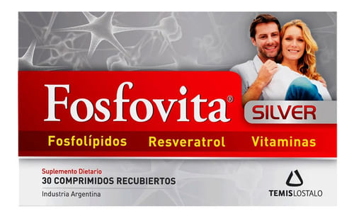 Suplemento Dietario Fosfovita Silver 30 Comprimidos