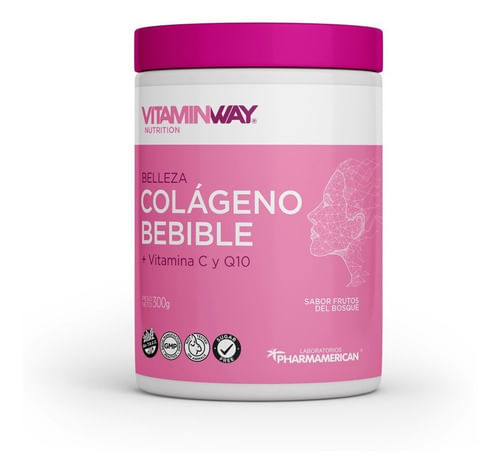 Suplemento Dietario Vitamin Way Colageno Bebile Frutos del Bosque 300gr