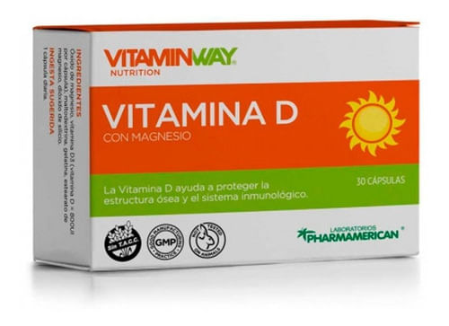 Suplemento Dietario Vitamin Way Vitamina D 30 Capsulas