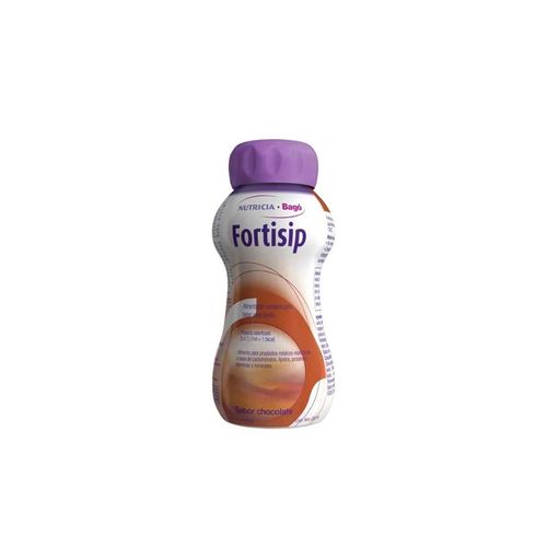 Combo Suplemento Nutricional Fortisip Chocolate 200ml 24 unidades