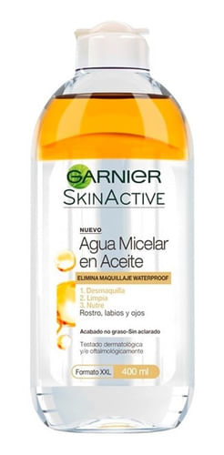 Agua Micelar Garnier Bifasica 400ml