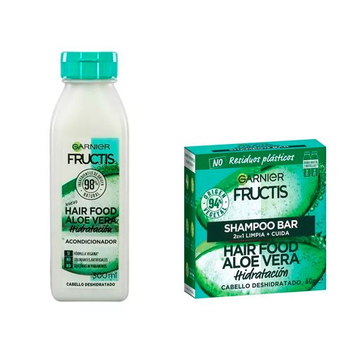 Combo Shampoo y Acondicionador Fructis Hair Food Aloe Vera