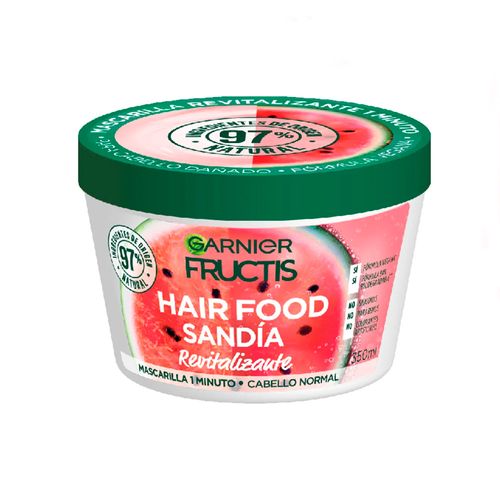 Mascara Capilar Fructis Hair Food Sandia 350ml