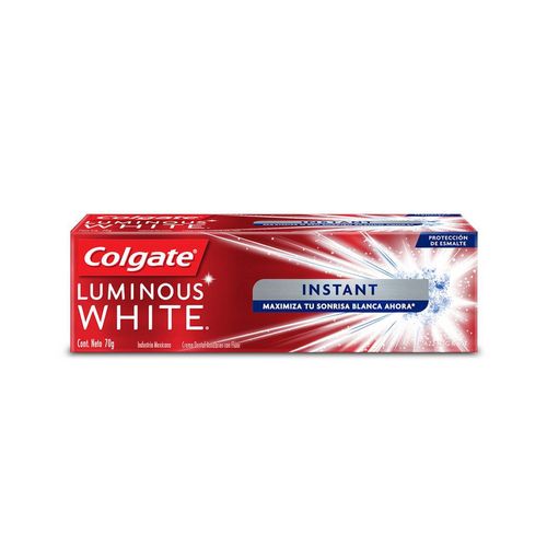 Crema Dental Colgate Luminous White Instant 70gr