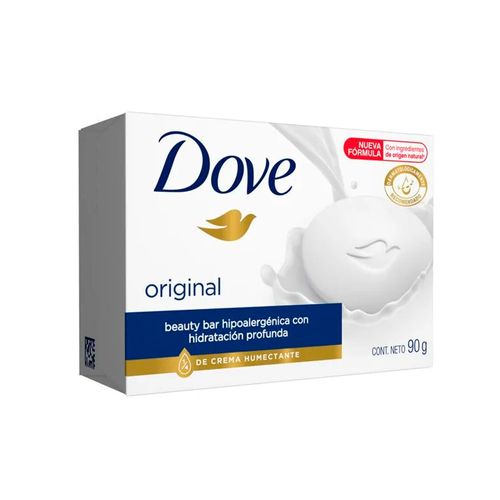 Jabon Dove Original Barra Pack 3 unidades 90gr