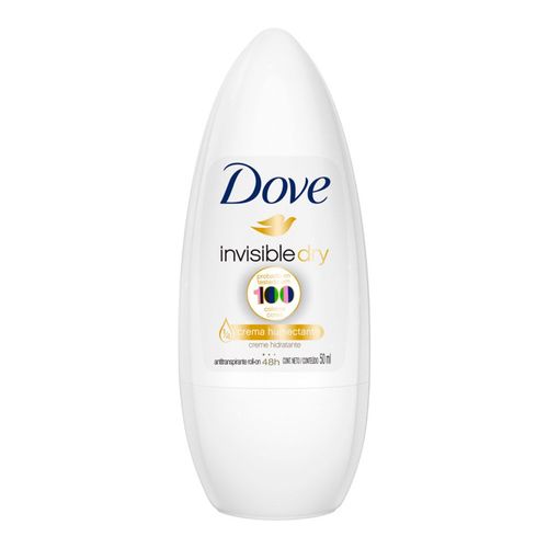 Desodorante Dove Invisible Dry Roll On Antitranspirante 50ml